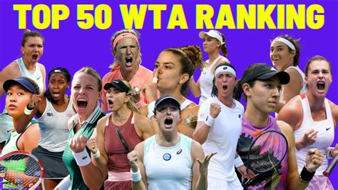 ranking atp kobiety|WTA Singles World Rankings